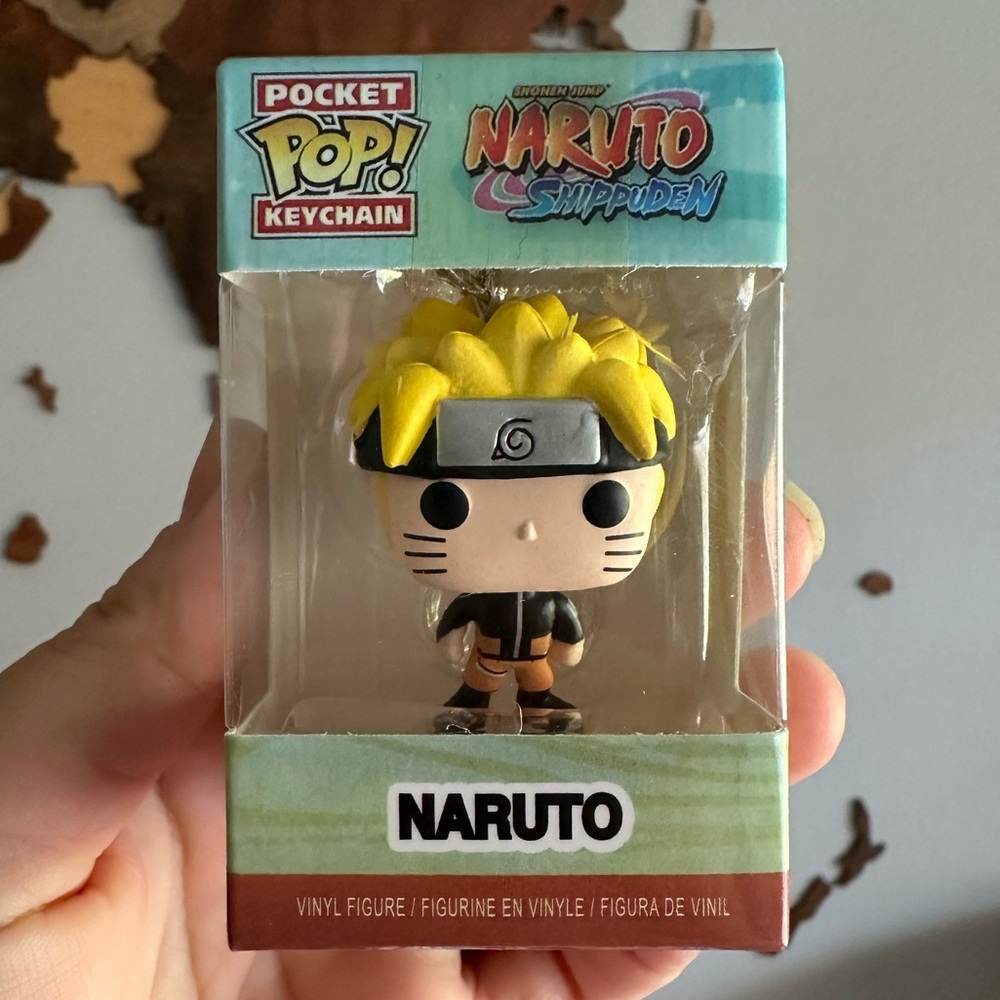 Funko Pop “Naruto” Pop Anime Vinyl Keychain New in Box